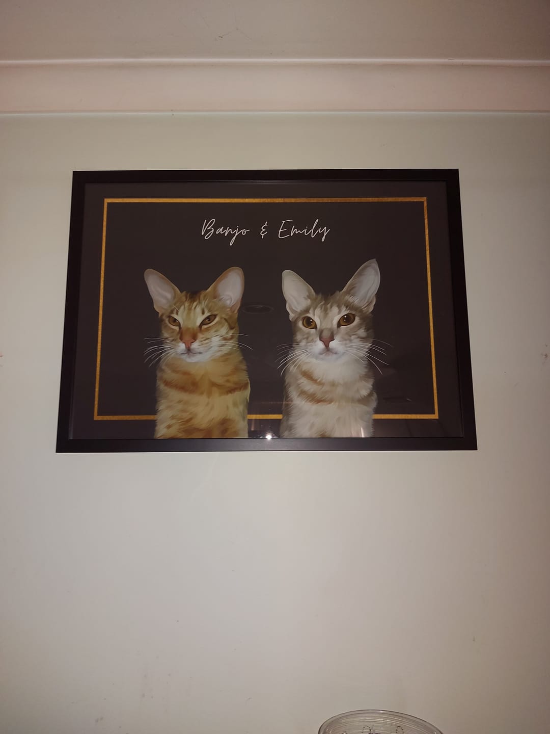 Customer photo review of Two-Pet Portrait