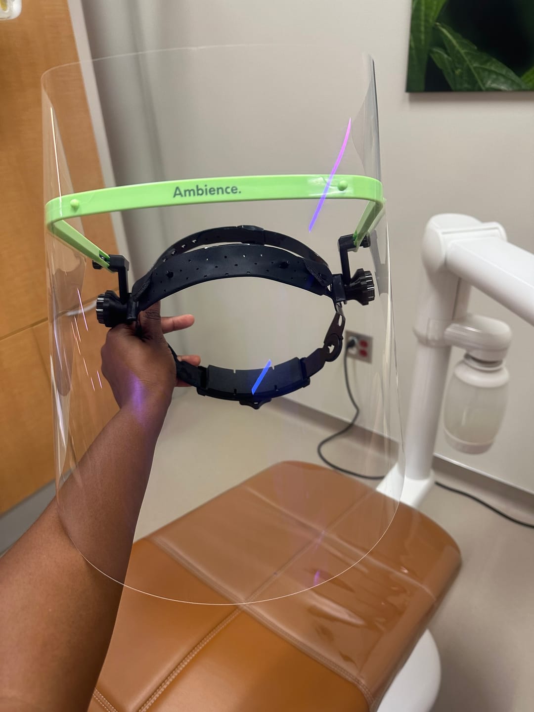 Customer photo review of The Loupe Shield