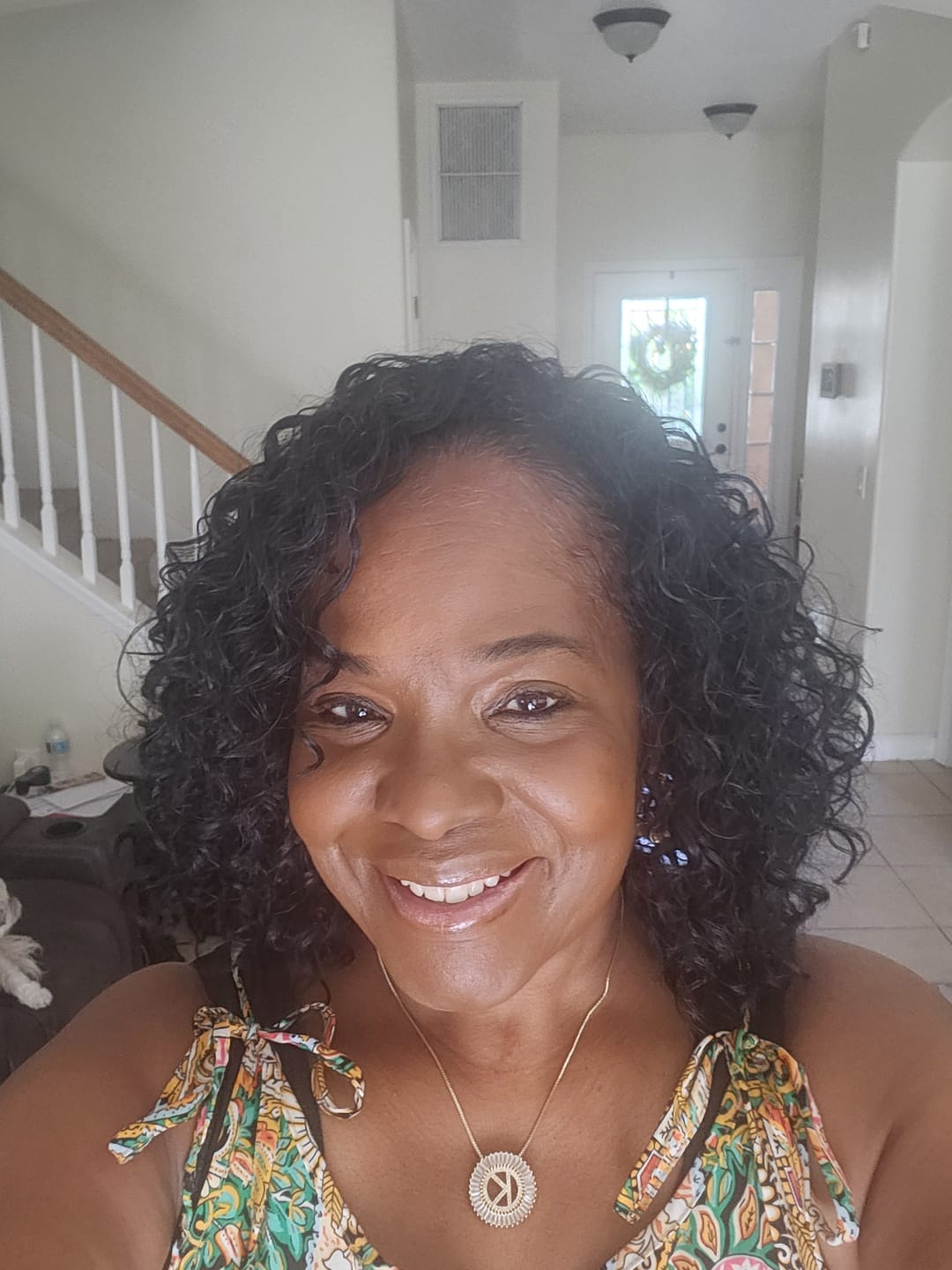 Customer photo review of Sensationnel Instant Weave Drawstring Half Wig - IWD 14