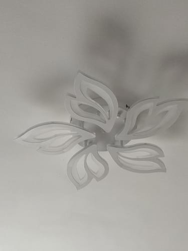 Customer photo review of Lustra LED ANEMONE Echivalent 500W Telecomanda