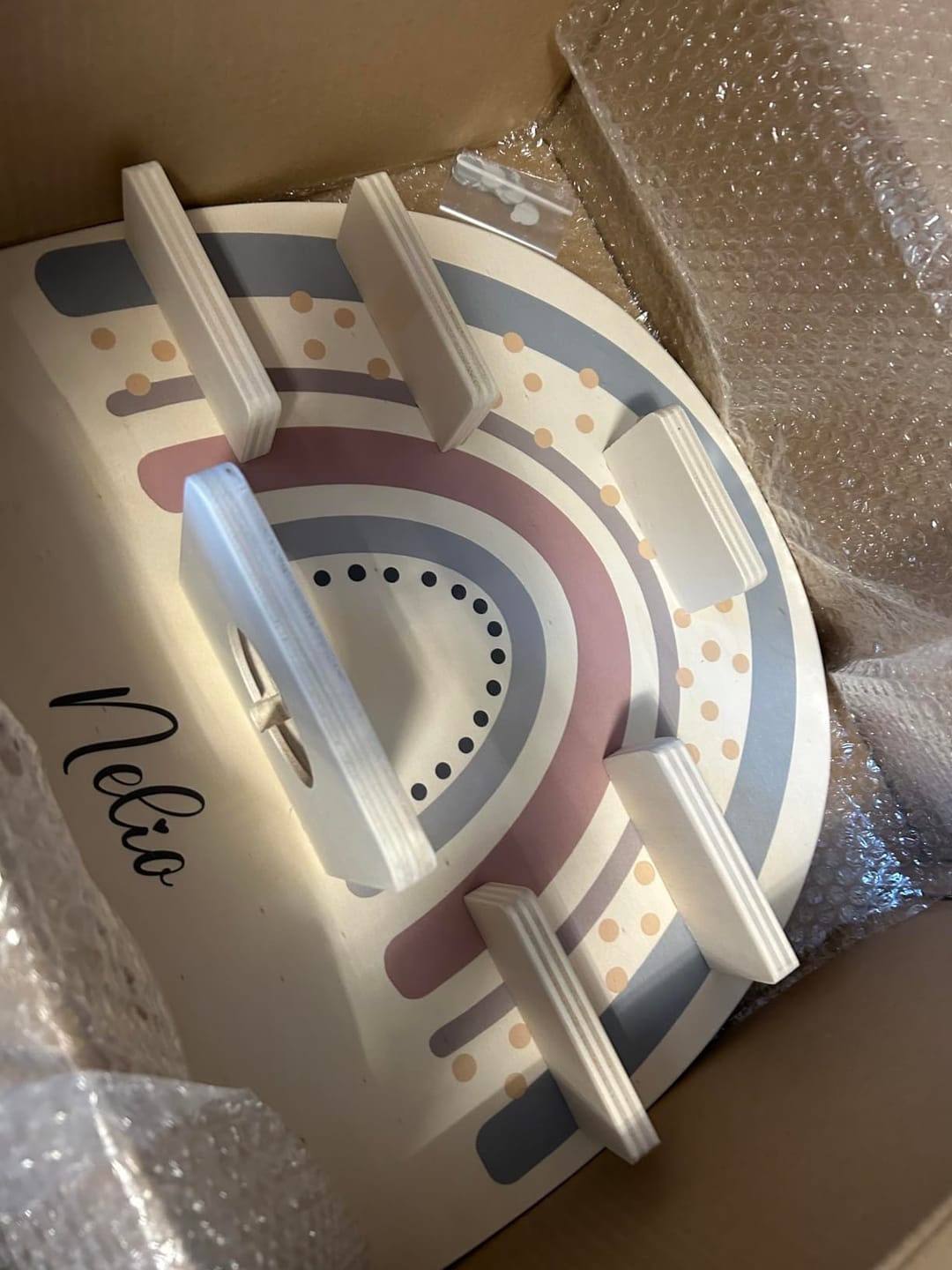 Customer photo review of Tonieregal aus Holz, personalisiert Woodland