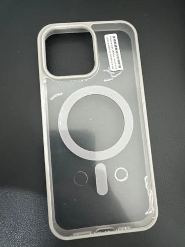 Customer photo review of ClearGleam iPhone Case