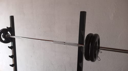 Customer photo review of Kit Treino Musculação Completo Homegym - Modelo Intermediário