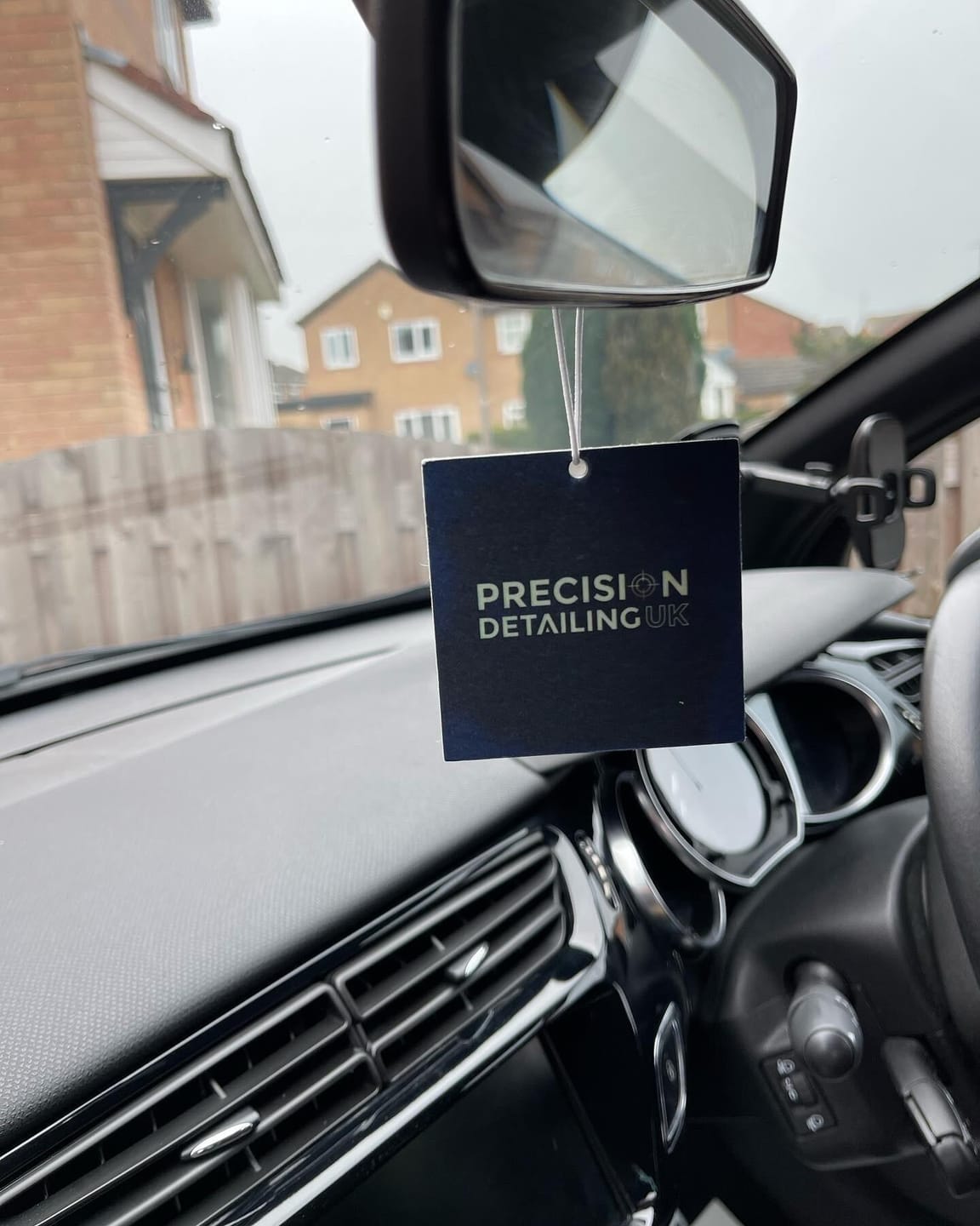 Customer photo review of Promotional Car Air Fresheners - Custom Shape With Your Logo