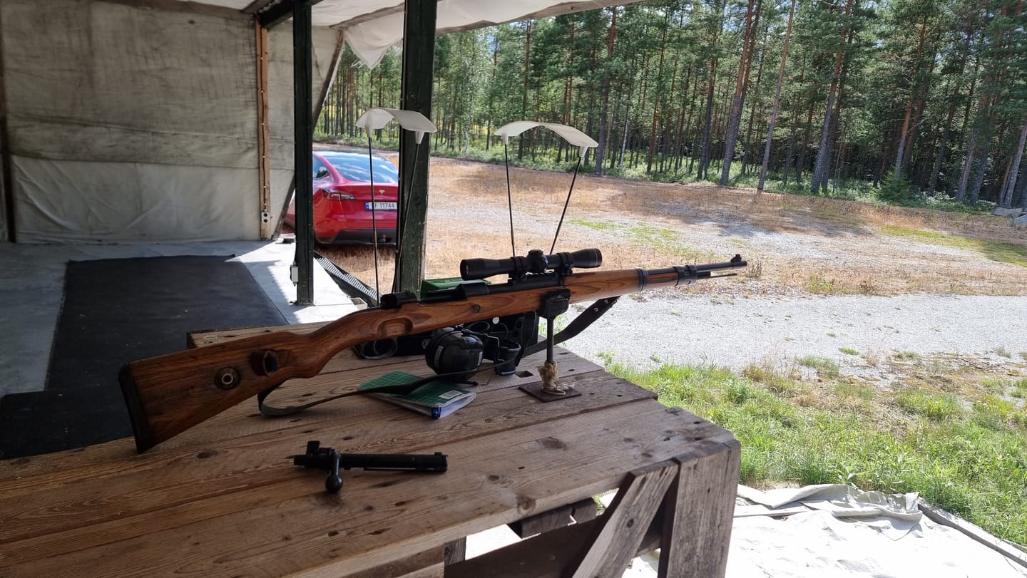Customer photo review of Mauser K98K Ultra low-profile NDT Scout Mount for Long Eye Relief Scopes Gen 3