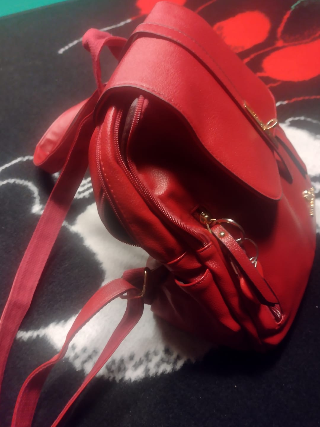 Customer photo review of Alena Backpack - Luxuriöse und hochwertige Leder-Damentasche