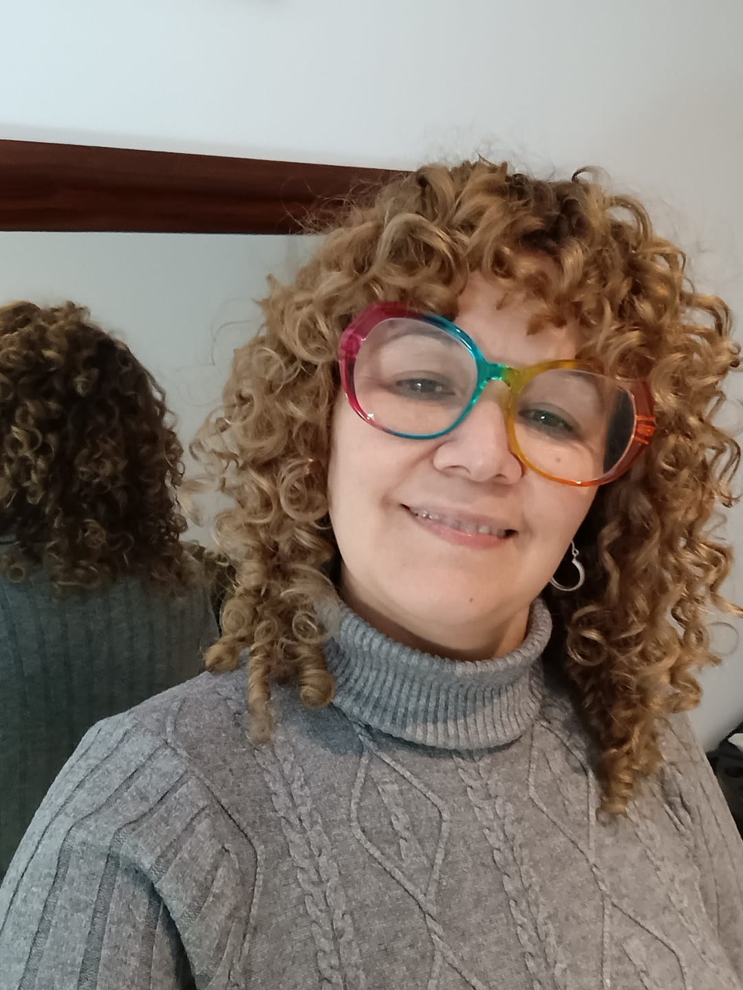 Customer photo review of Shampoo Essential Love Curl Davines
