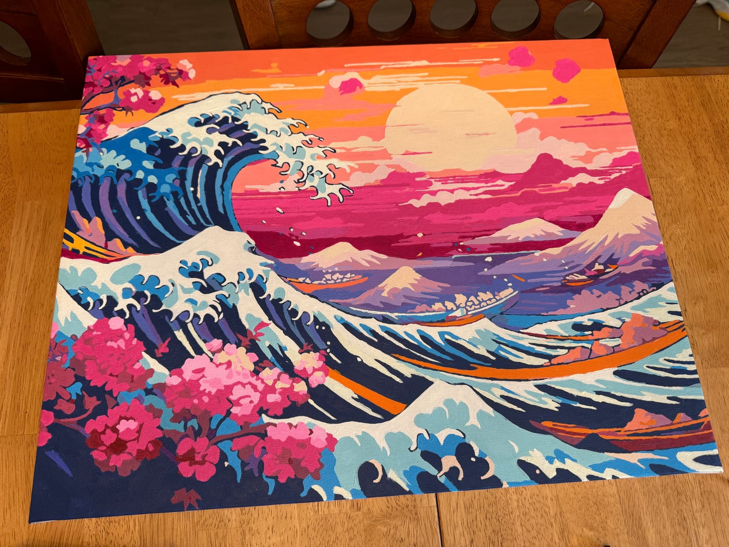 Customer photo review of Wave of Kanagawa