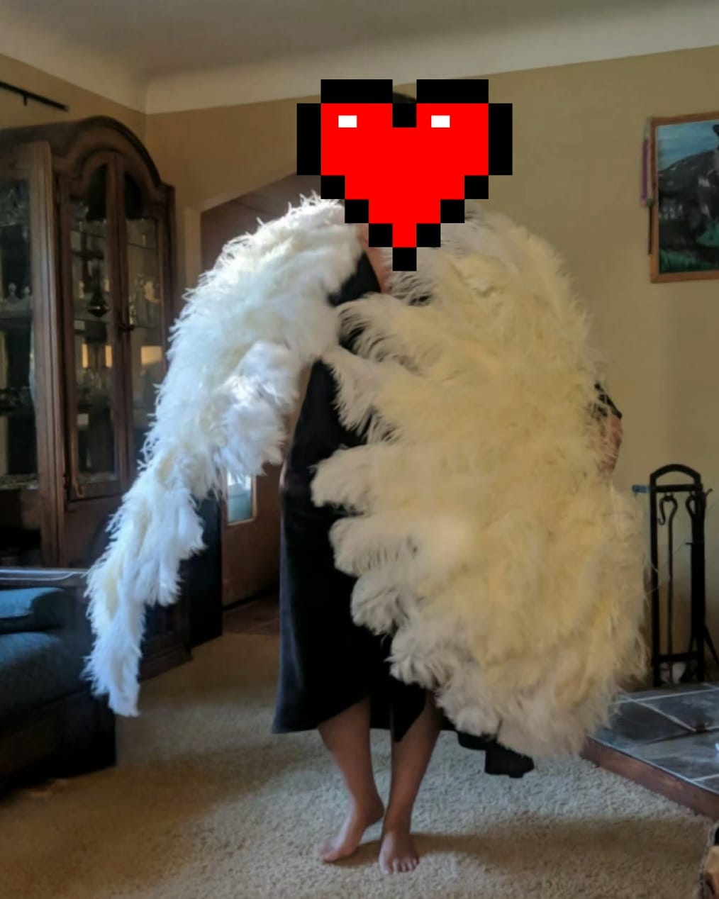 Customer photo review of Romance Burlesque Fan - Double Layer