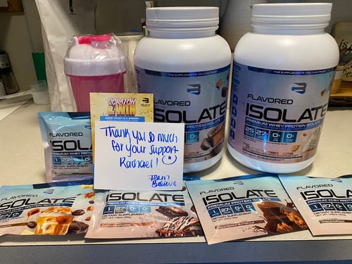 Customer photo review of Protein Isolate - small