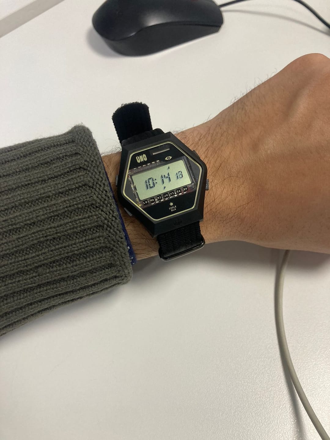 Customer photo review of El Número Uno, el primer reloj digital en la historia de Chile