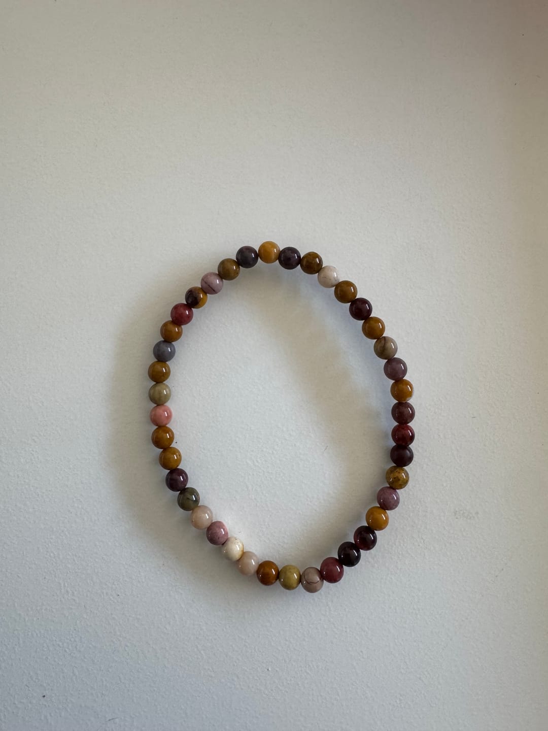 Customer photo review of Bracelet Fin en Pierres Naturelles de 4mm
