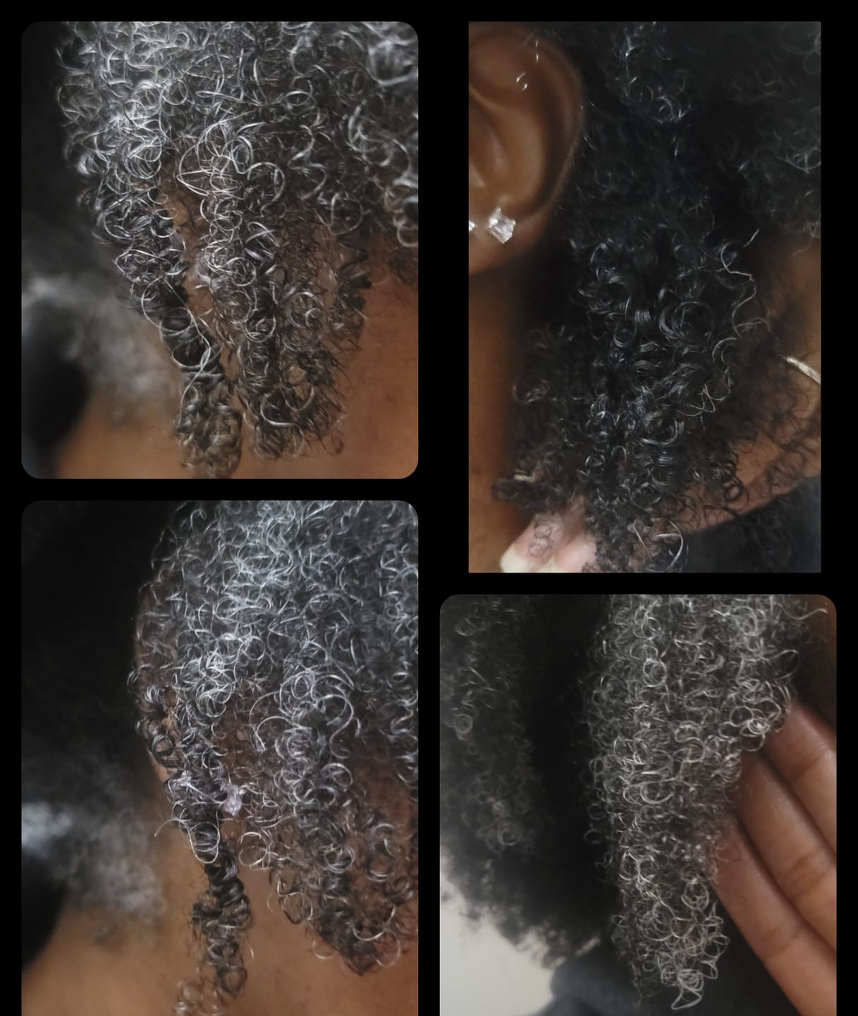 Customer photo review of Shape 4-in-1 Styling Cream (2.5 oz) Sample