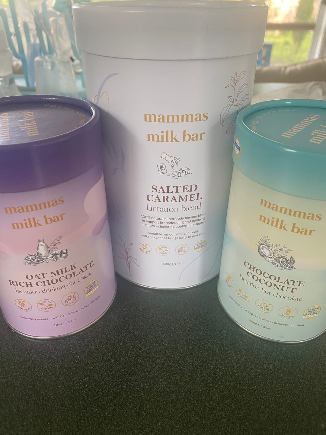 Customer photo review of *NEW* Lactation Oat Milk Rich Chocolate
