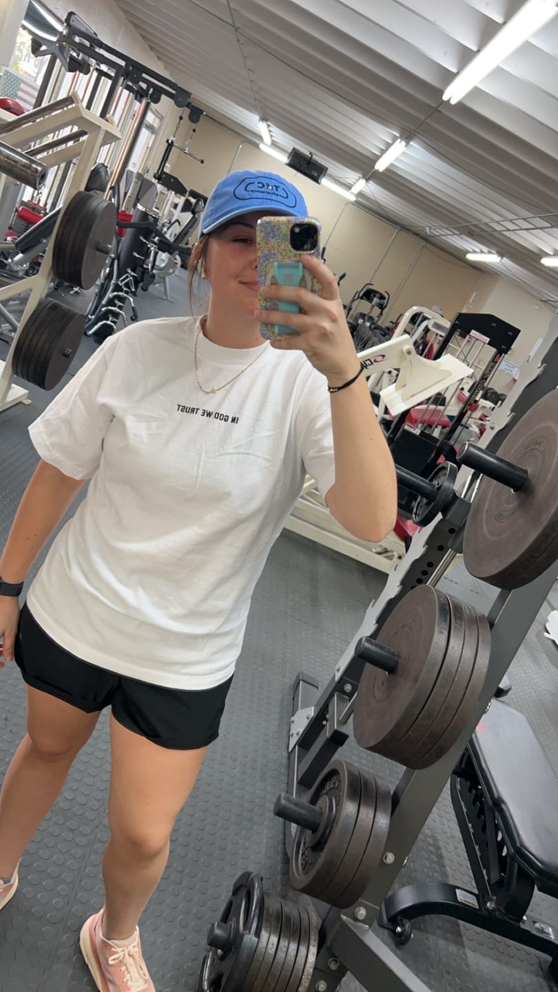 Customer photo review of God Bless America Tee