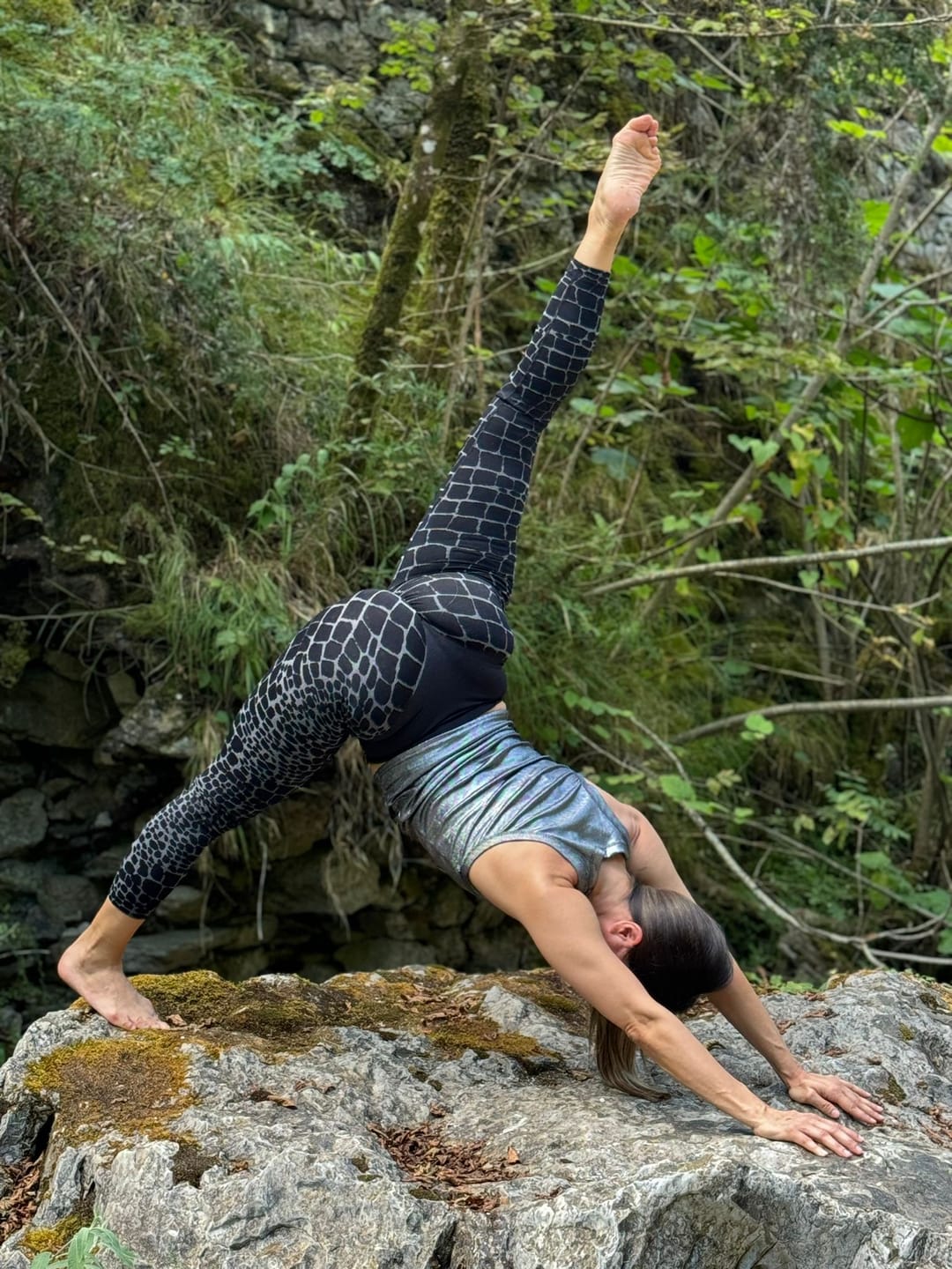 Customer photo review of Leggings All-Up Cocco Nero