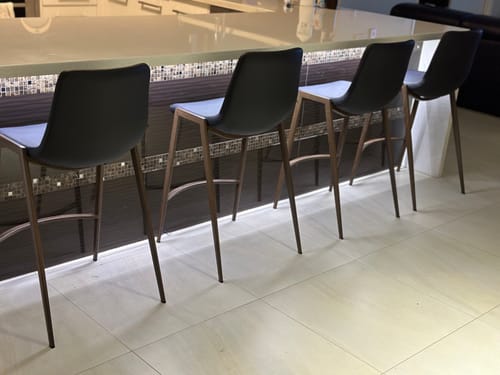 Customer photo review of Fletcher Bar Stool "Create Your Own"