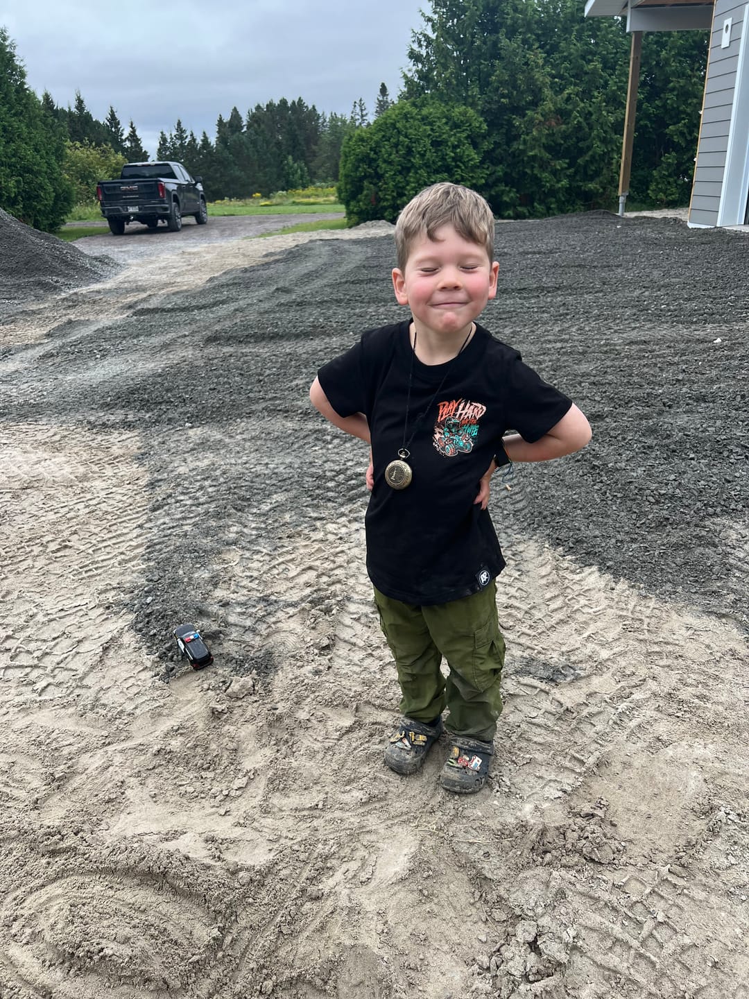 Customer photo review of Play Hard or Go Home T-Shirt