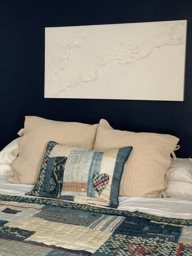 Customer photo review of Plaster Art Minimalist Textured Painting #MM123