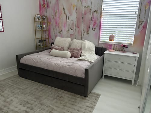 Customer photo review of "Sweet Tooth" Oversized Wall Mural