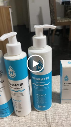 Customer video review of Kit Hidratação Essencial