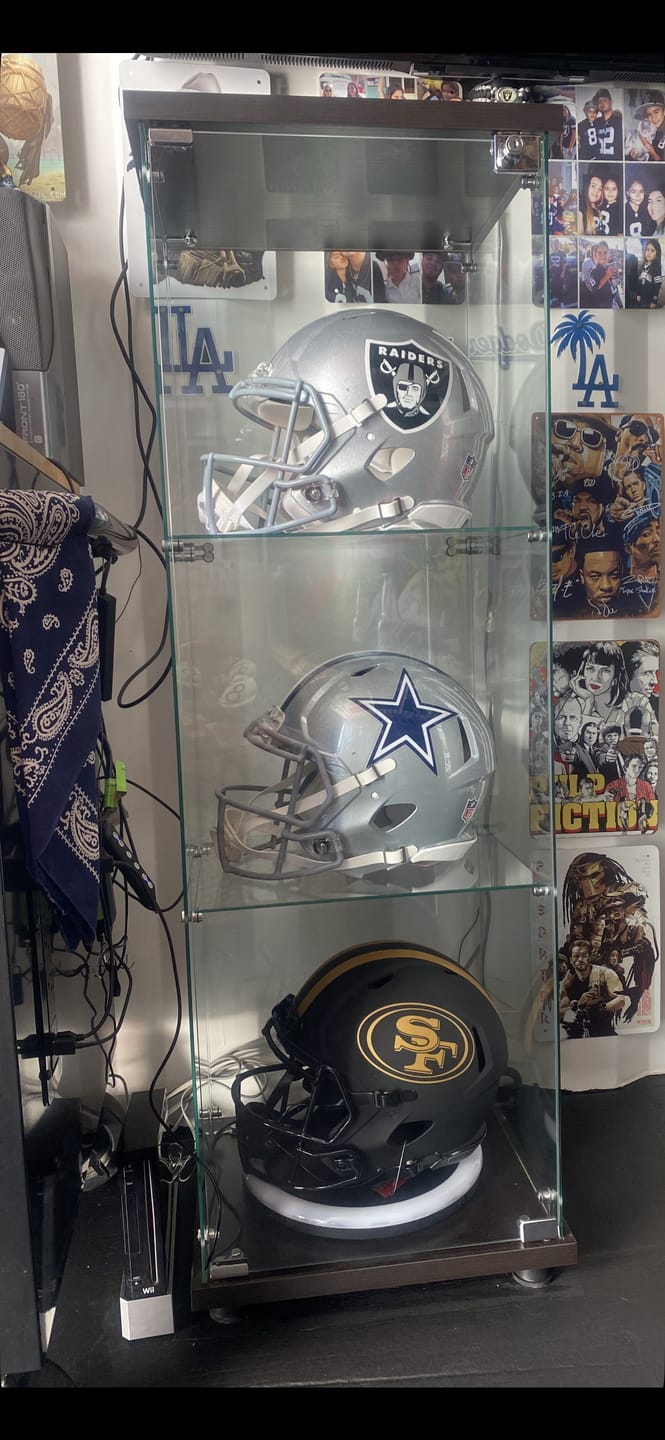 Customer photo review of Dallas Cowboys Riddell Speed Authentic Helmet