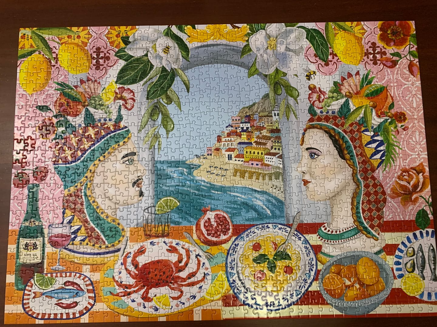 Customer photo review of Puzzle 1000 Italian Summer