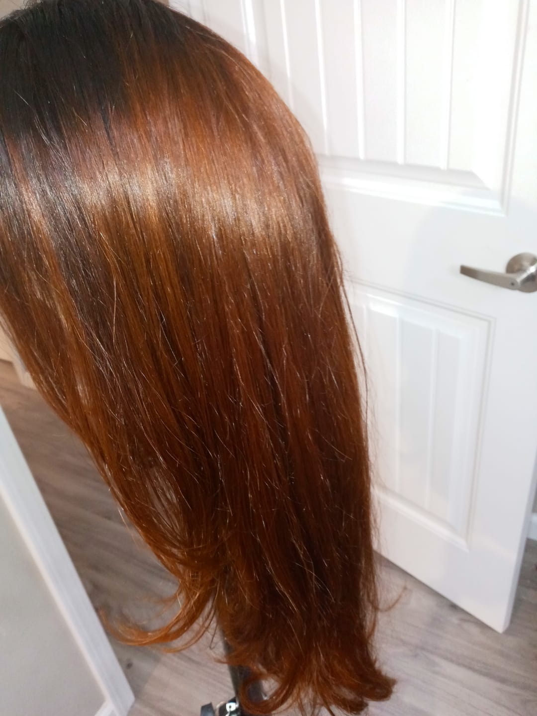 Customer photo review of Raw Indian Loose Curly Hair