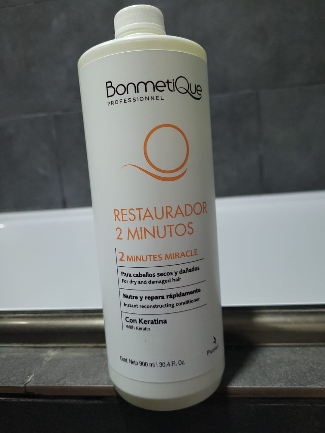 Customer photo review of Restaurador Capilar 2 Minutos 900ml Bonmetique