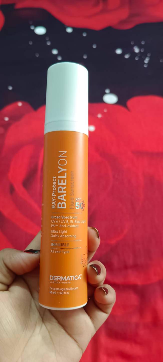 Customer photo review of Dermatica Ray Protect Barelyon SPF 50