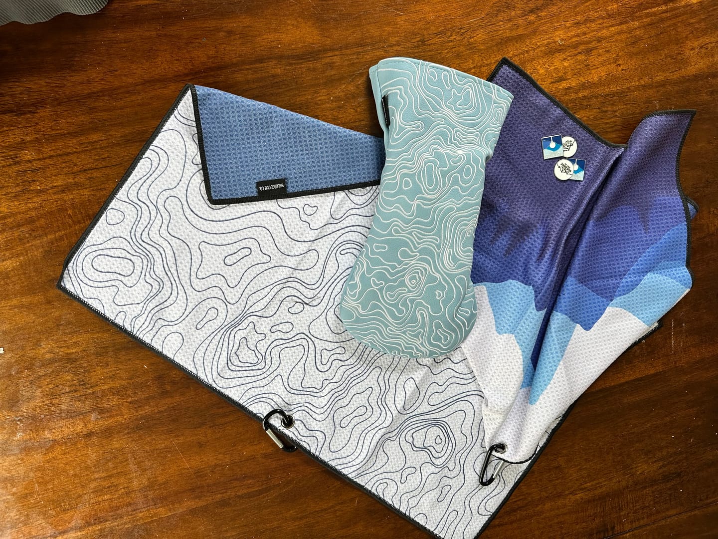 Customer photo review of Blue Ridge Golf Co. Golf Towels