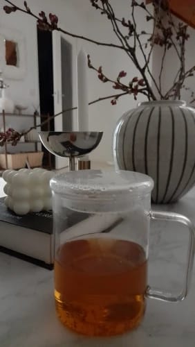 Customer photo review of Minimalism Stainless Steel Ice Cream Cup
