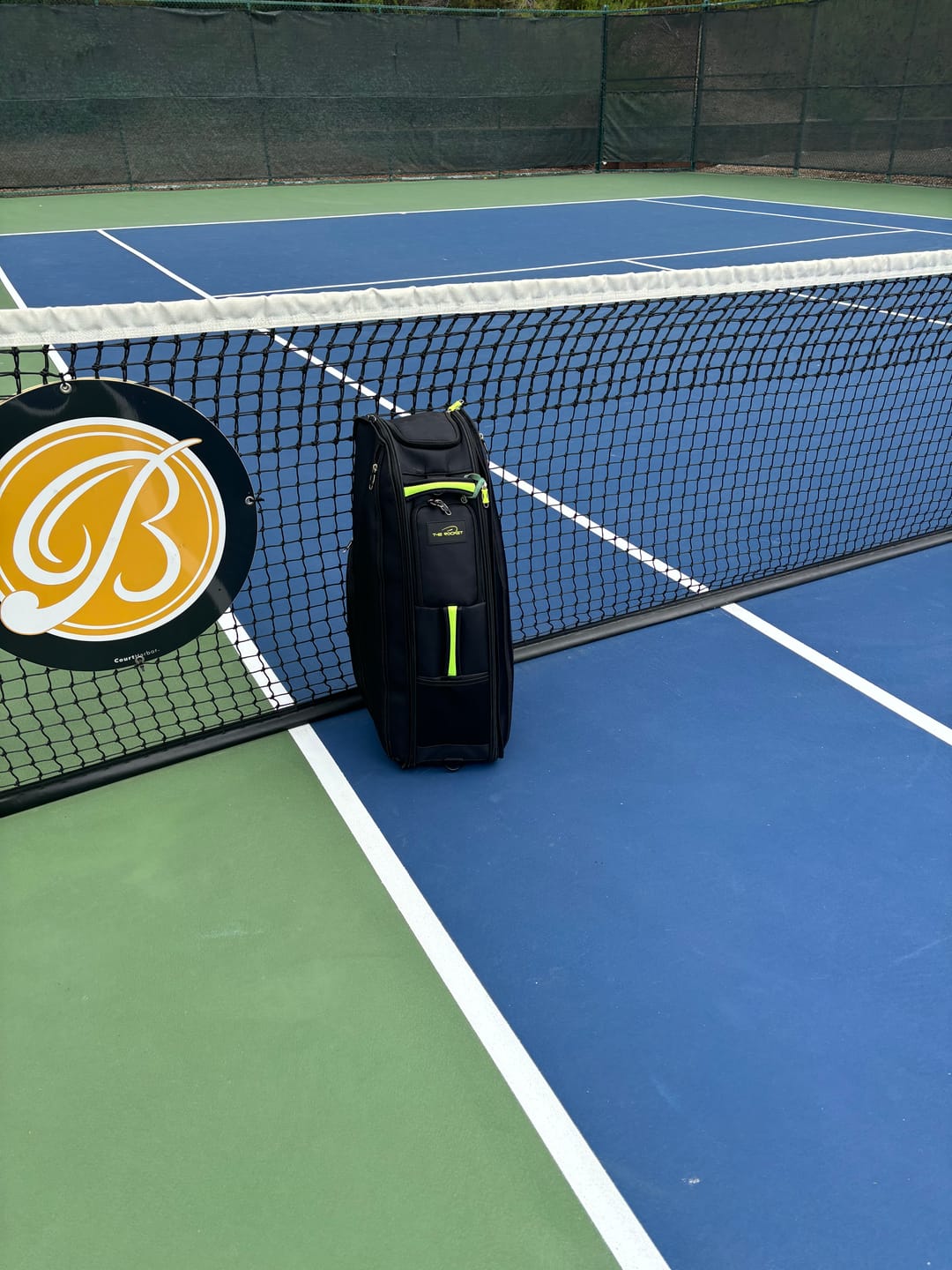 Customer photo review of The Rocket Tennis Racquet Bag