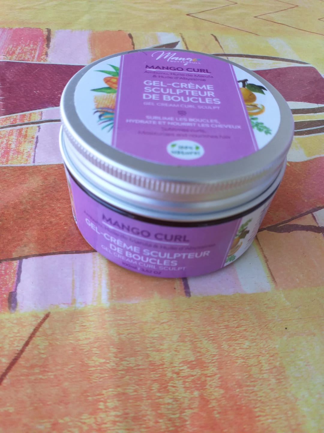 Customer photo review of Gel-Crème Sculpteur de Boucles MANGO CURL