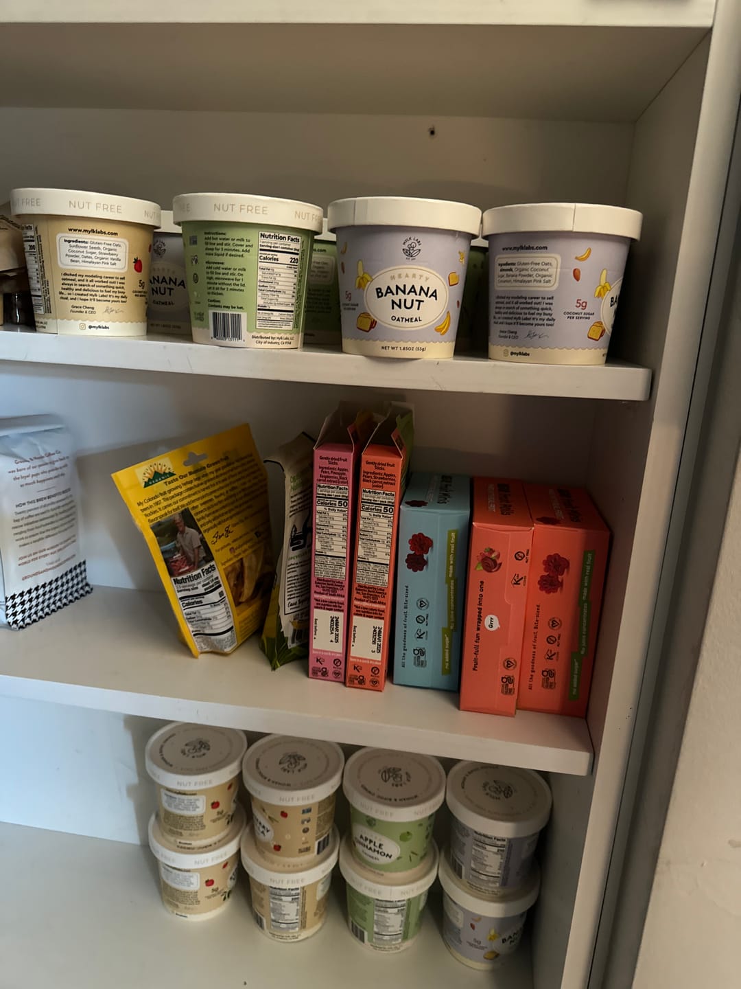 Customer photo review of Apple Cinnamon Oatmeal