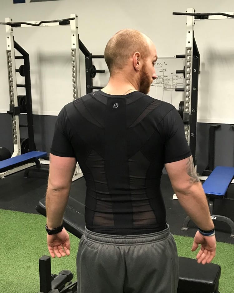 Customer photo review of Posture Shirt For Men - Pullover