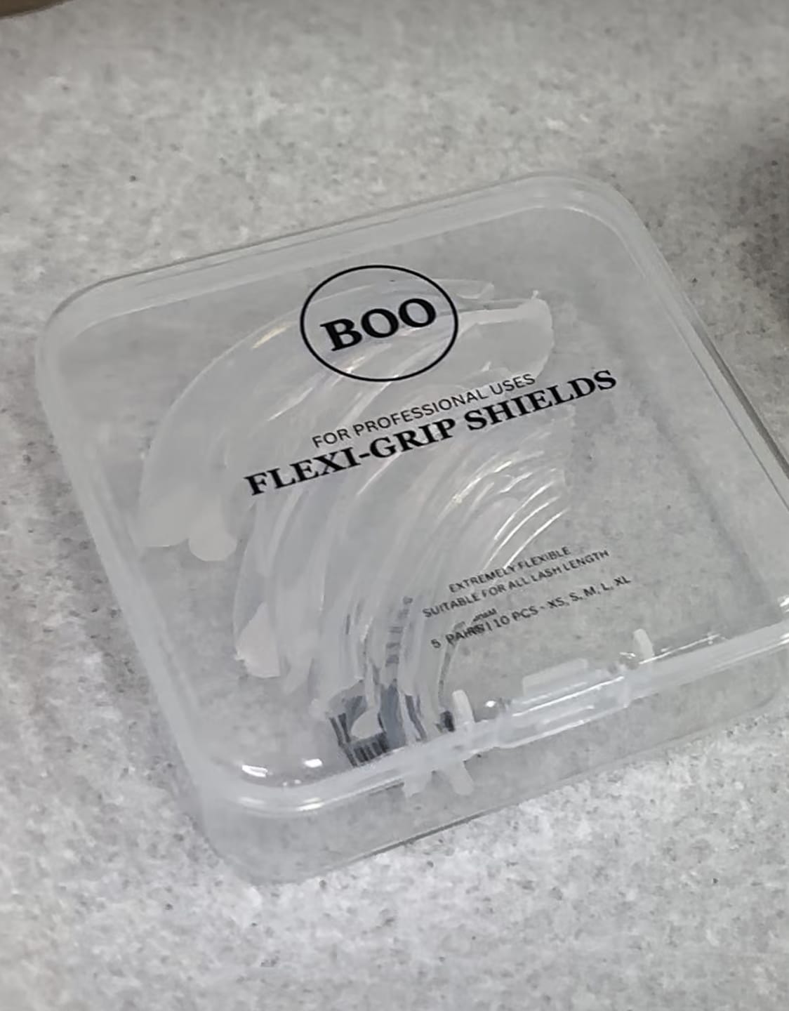 Customer photo review of Glue-Free Flexi Shields