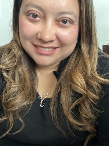 Customer photo review of Stethoscope Name Necklace EKG