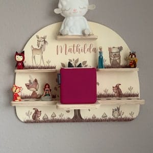 Customer photo review of Tonieregal aus Holz, personalisiert Woodland