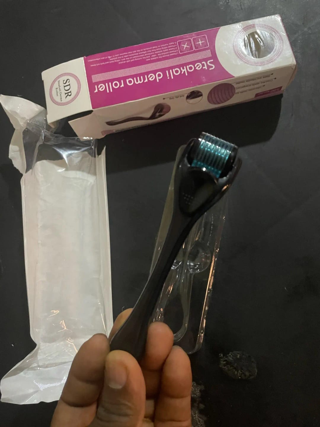 Customer photo review of Dermaroller Visage