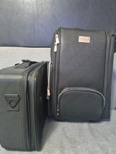 Customer photo review of Pack Maletas Estilista o Maquillaje - ¡Organización y Estilo en Movimiento!