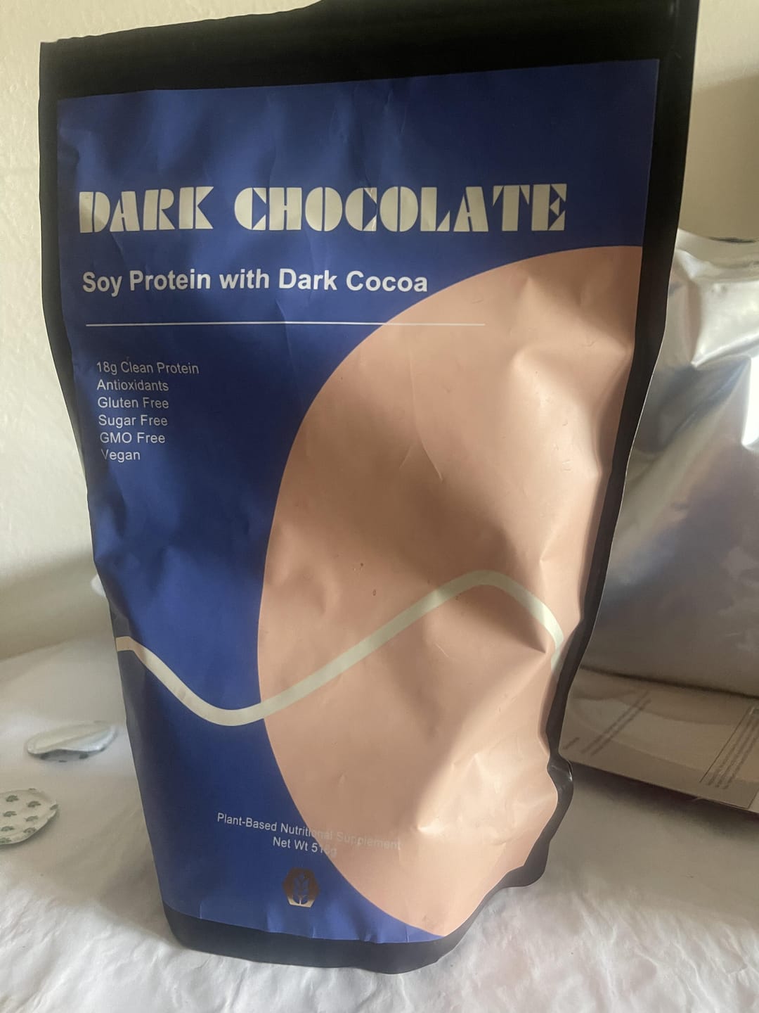 Customer photo review of Soy Protein Isolate - Dark Chocolate