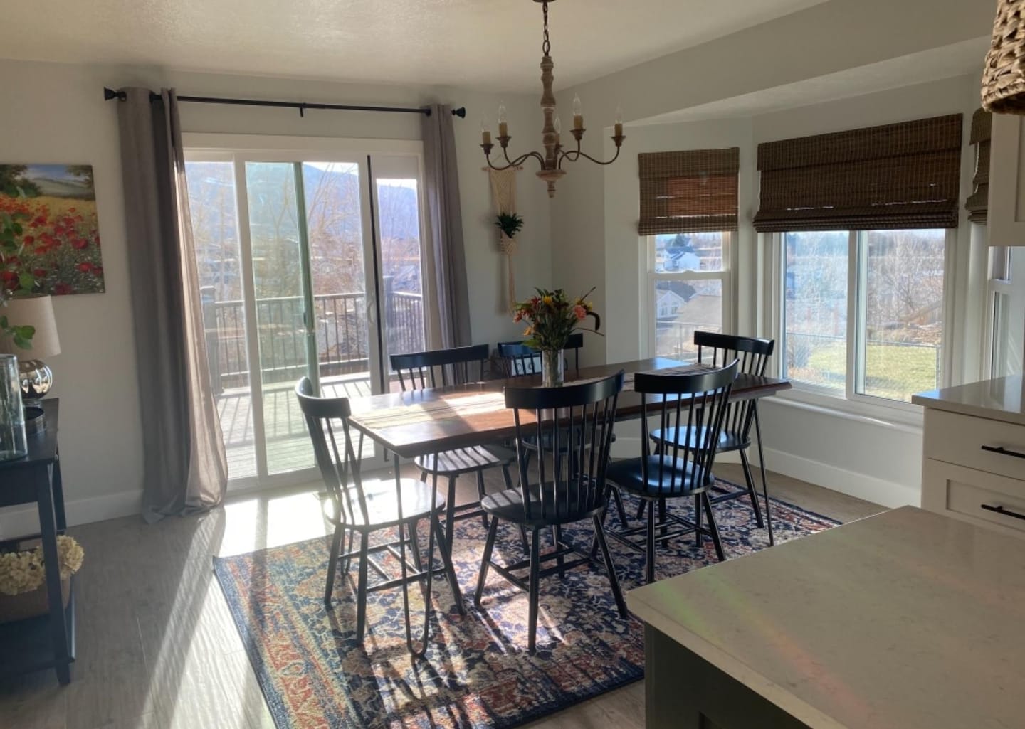Customer photo review of Farmhouse 5-Light Candle Style Chandelier