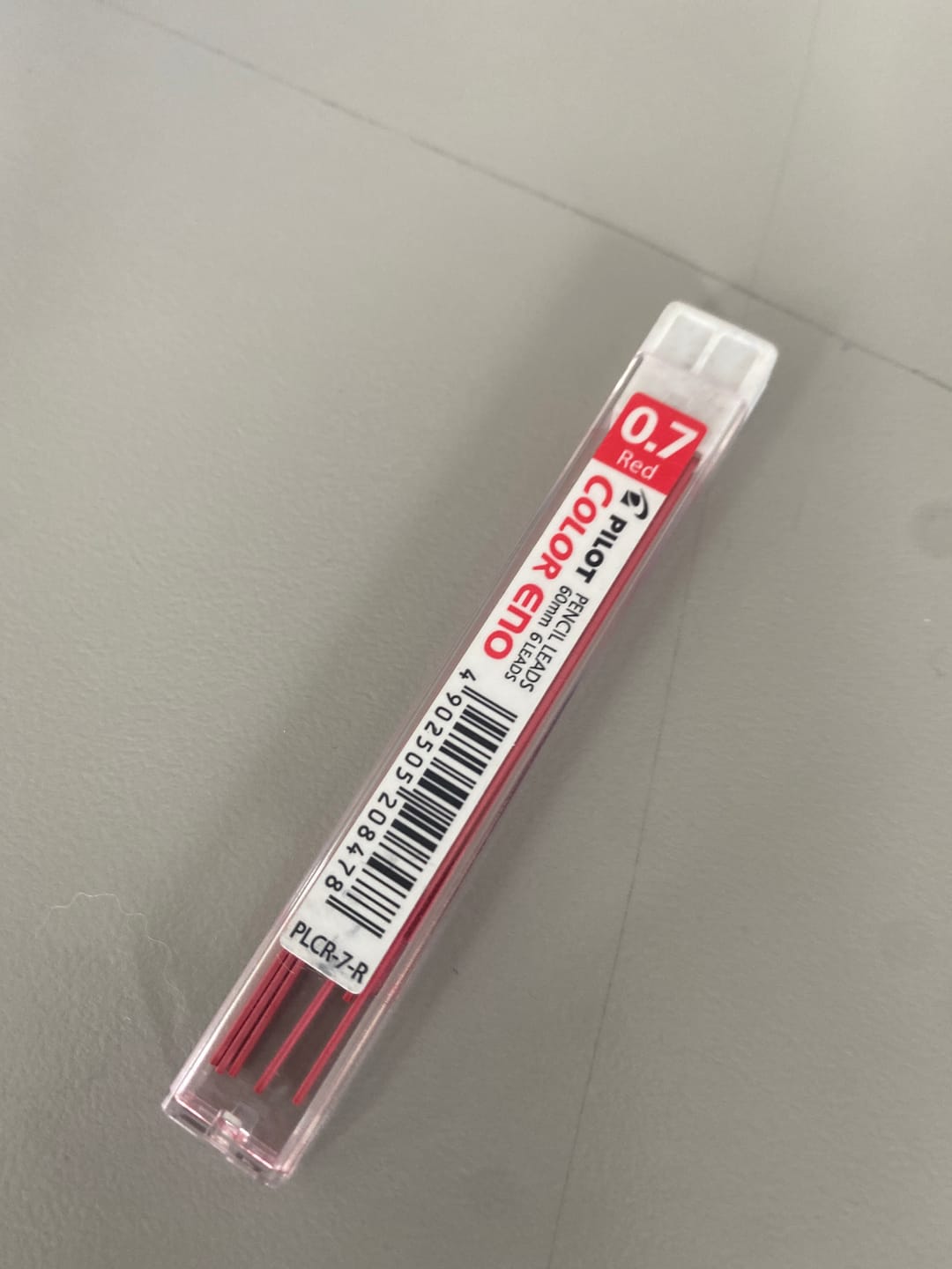 Customer photo review of Pilot Eno - Pack 6 Minas de Colores para Portaminas 07