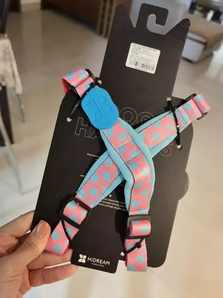 Customer photo review of Colorful PRO Protective Trachea Dog X Harness