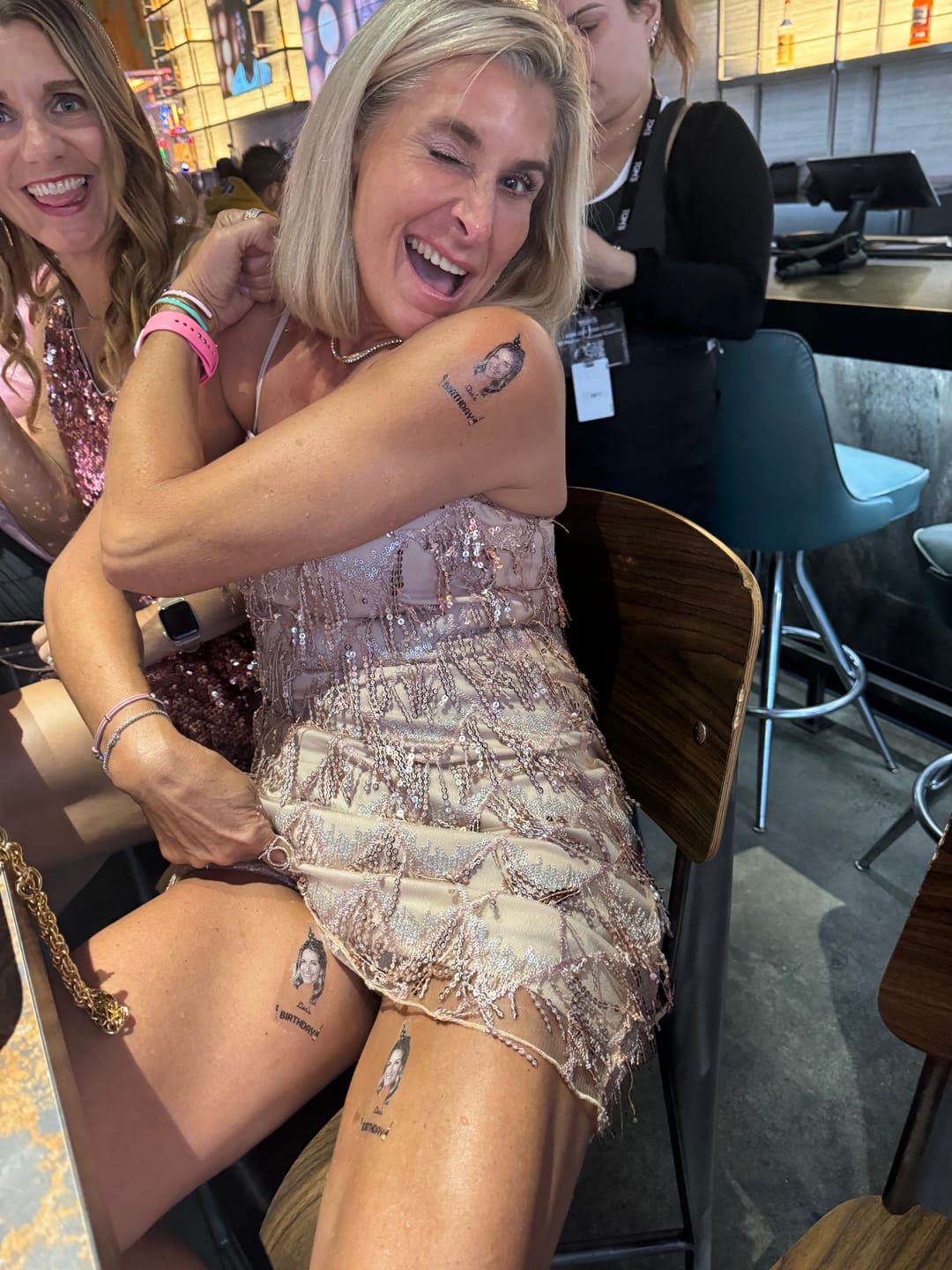 Customer photo review of Birthday Champagne!