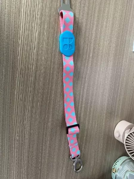 Customer photo review of Colorful Car Seat Belt Pet Leash