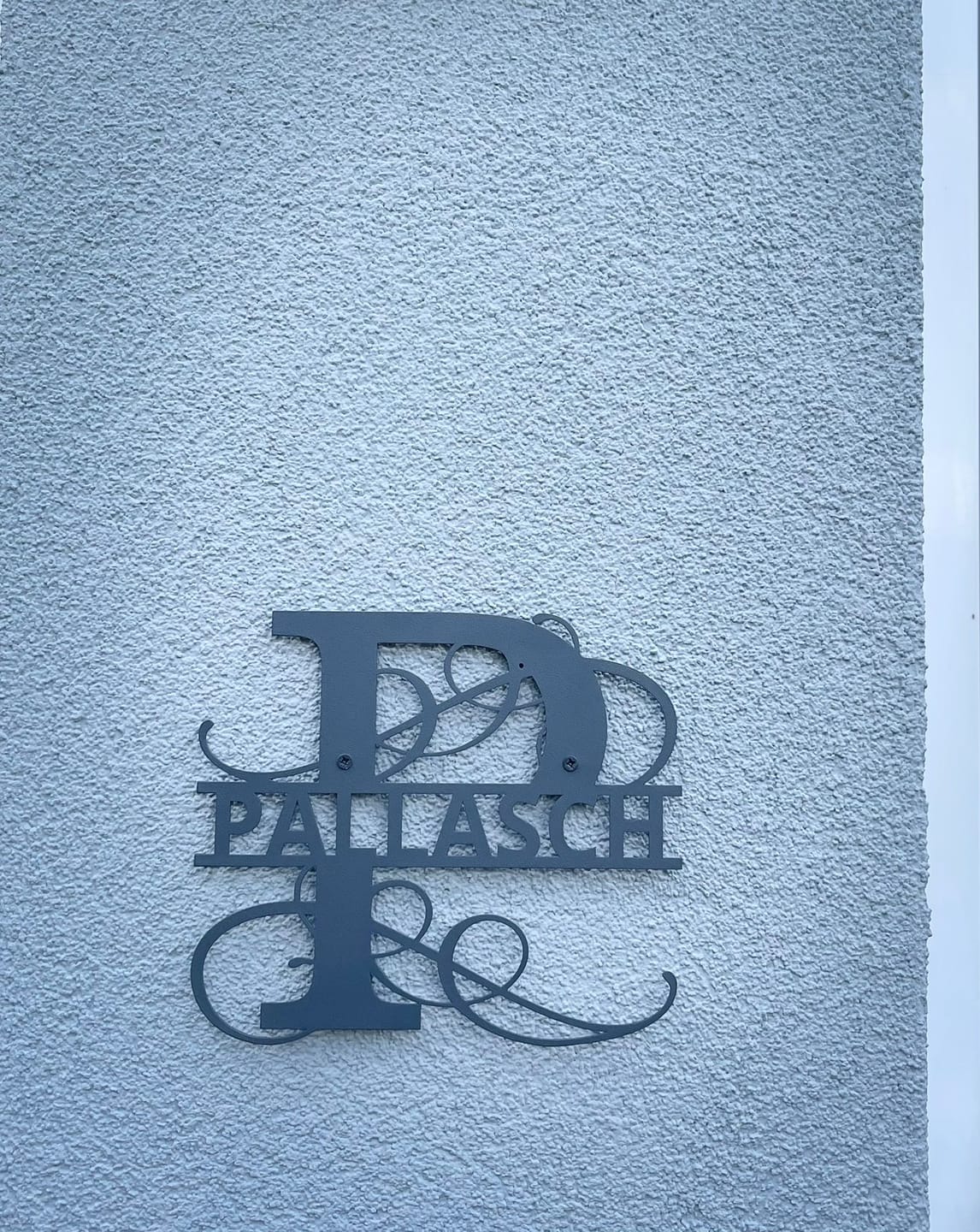 Customer photo review of Großes Namens-Monogramm (personalisierbar)