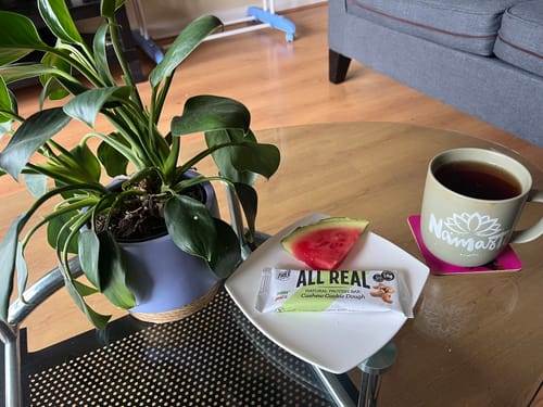 Customer photo review of Cashew Cookie Dough Protein Bar