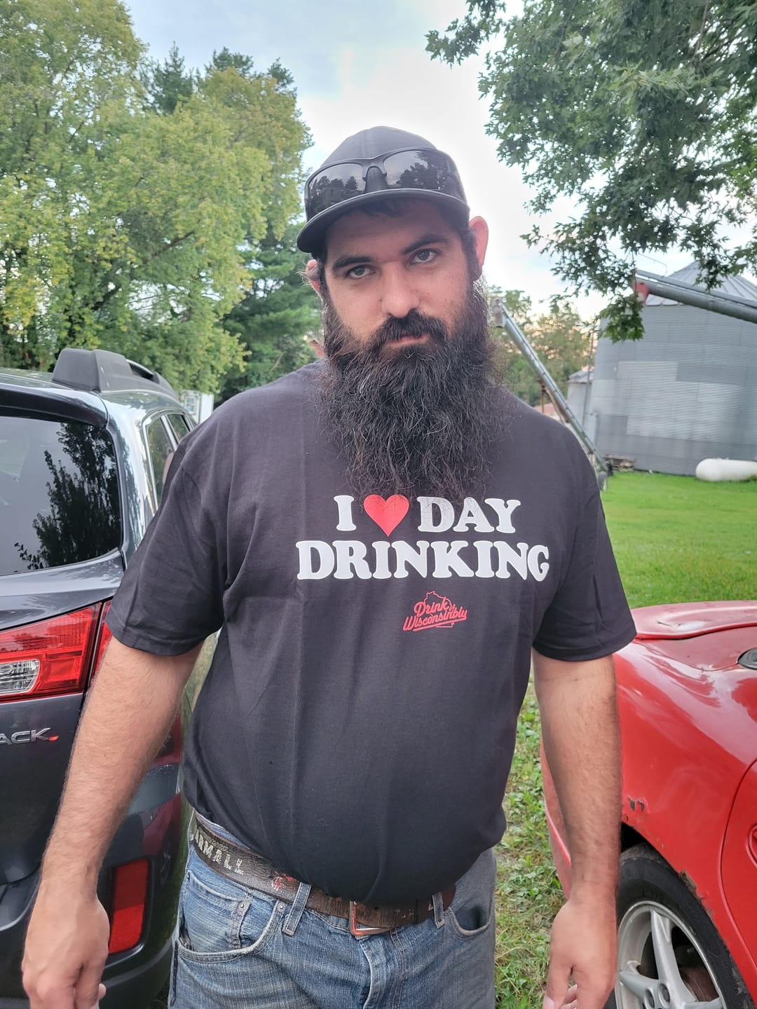 Customer photo review of "I Love Day Drinking" T-Shirt